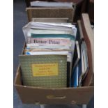 MIXED LOT OF VARIOUS TYPE SHEETS