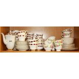 A Paragon bone china tea and coffee set together with a Royal Vale tea set.