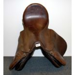 A good quality leather saddle.