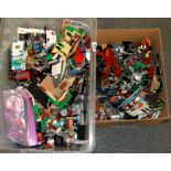 A large quantity of Lego collectables.