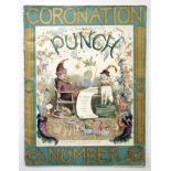 A 1911 copy of Coronation Punch celebrating the coronation of King George V.