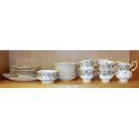 A quantity of Royal Albert Brigadoon pattern tea china.