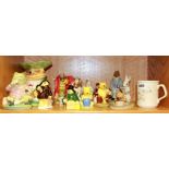 A quantity of Royal Doulton and other children's story characters.