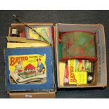 A quantity of Bayko construction toy items.