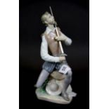 A Lladro porcelain figure of Don Quixote of La Mancha, H. 22cm.