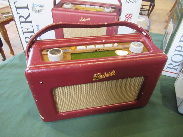 Two boxed Roberts DAB radios. - Image 2 of 8