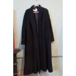Max Mara pure cashmere black lady's overcoat.