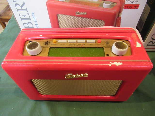 Two boxed Roberts DAB radios. - Image 2 of 3