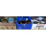 A large mixed lot, including: Hornsea storage jars and treacle glazed tableware,