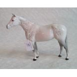 A Beswick dapple grey horse. Condition Report: 20cm high. Overall condition good.