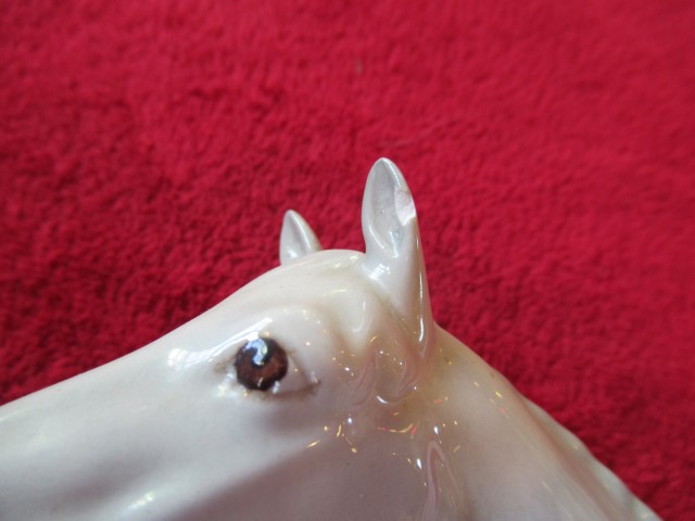 A Beswick dapple grey horse. Condition Report: 20cm high. Overall condition good. - Image 2 of 3