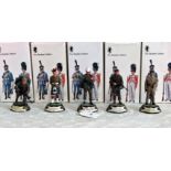 A collection of five Charles C Stadden Studio Stadden Edition cast lead military figurines,