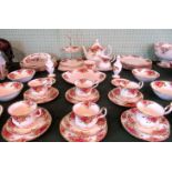 A Royal Doulton Old Country Roses extensive tea and dinner service (to include some seconds).