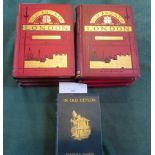 In Old Ceylon by Farrer and 6 volumes of Old and New London.