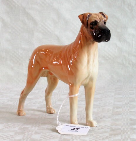 A Beswick model of a Great Dane (Ruler of Oubourgh).