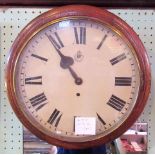 An R A F WWII period Elliott Type III wall clock, having an eight day movement,