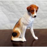 A Royal Worcester model of a fox hound, no. 2994 by Doris Lindner, 19cm.