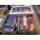 A collection of eleven boxed Matchbox vehicles from the Convoy series,