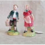 A Royal Doulton figure, Jill, HN2061, together with another, Jack, HN2060, 13cm.
