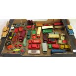A collection of mostly Dinky Toys die-cast models, to include: a Dodge flatbed farm truck,