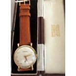 A Garrard & Co wristwatch in presentation case.