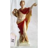 A 19th century Berlin porcelain classical figure. Condition Report: 17cm high.