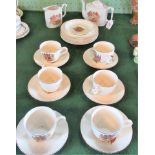 A collection of early to mid-20th century Royal Commemorative wares, including: teapot, cream jug,