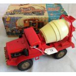 A boxed Marx 'Power Brut' cement mixer.