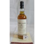 A bottle of 1990 First Cask Ben Nevis Highland Single Malt Scotch Whisky.
