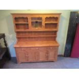 A pine dresser,