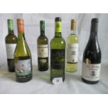 Twelve mixed bottles of wine, to include: Baron De Baron, Rioja,