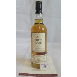 A bottle of 1982 First Cask Imperial Speyside Single Malt Scotch Whisky.