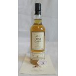 A bottle of 1979 First Cask Bunnahabhain Islay Single Malt Scotch Whisky.