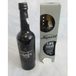 A 75cl bottle of Croft Triple Crown Port and a bottle of Niepoort Late Bottle Vintage 2009 port.