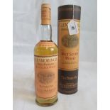 A bottle of 10 Year Old Glenmorangie Single Malt Scotch Whisky.