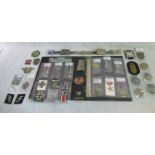 A collection of approximately 40 pieces of German and American military ephemera,