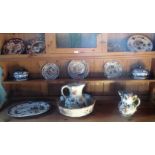 A quantity of Masons Ironstone, to include: jug & bowl meat plate, lidded tureens,