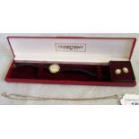 A 9ct gold cased Winegartens, London, lady's wristwatch.