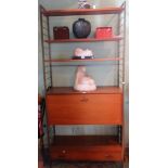 A mid-20th century Ladderax wall unit.