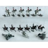 Three boxed sets of Britains military figures, to include: Machine Gun Section,