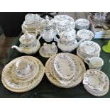 A quantity of miscellaneous Royal Albert Brigadoon pattern tableware, to include: dinner plates,