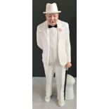 A Royal Doulton figurine of Sir Winston Churchill HN3057.