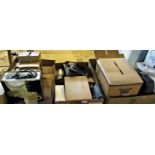 A large quantity of miscellaneous photographic equipment to include: a Sankyo Dualux 1000,