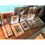 A large quantity of miscellaneous prints, various subjects (16 in total).