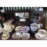 A quantity of miscellaneous china, to include: jug & bowl,