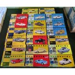 A collection of twenty Corgi Vanguards, to include: Triumph Herald, Triumph Spitfire,