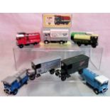 A collection of ten Corgi die-cast tankers in the vintage style, to include: Summerlight Limited,