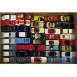 A collection of forty Corgi, Dinky and Lledo cars, to include: Ford Classic rally cars,