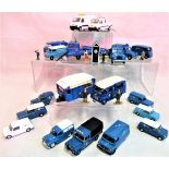 A collection of Corgi and other die-cast vehicles relating to the RAC, to include: car transporters,