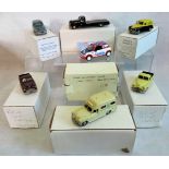 A collection of six die-cast vehicles by the Kenner Model Company, to include: Vanguard Estate,